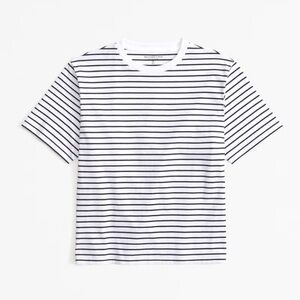 Abercrombie & Fitch Essential Premium Polished Relaxed Tee